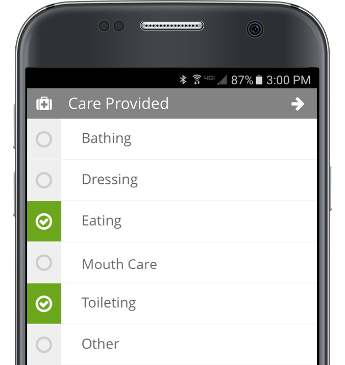 Nurse Call Smartphone App for Tracking Care Provided to Residents Nurse Call Smartphone App for Tracking Care Provided to Residents