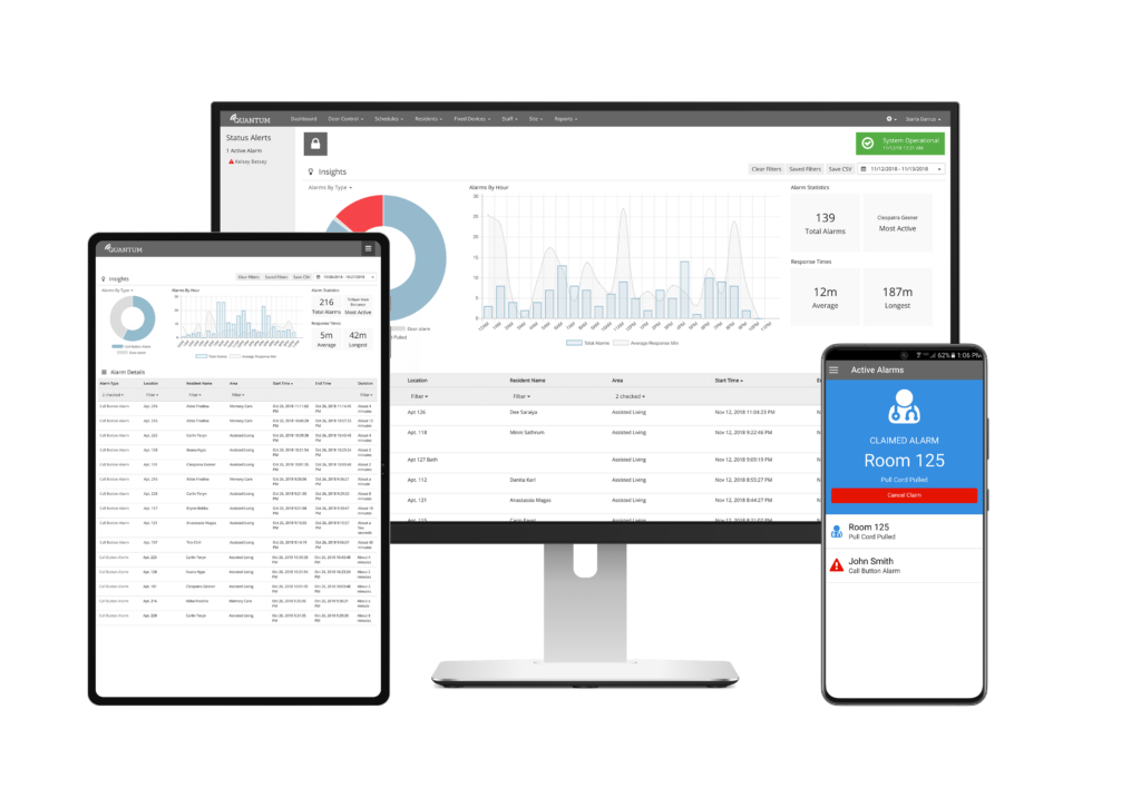 QUANTUM Software Suite_2025 Quantum Senior Safety and Security Suite, Senior Safety Technology Software Insights